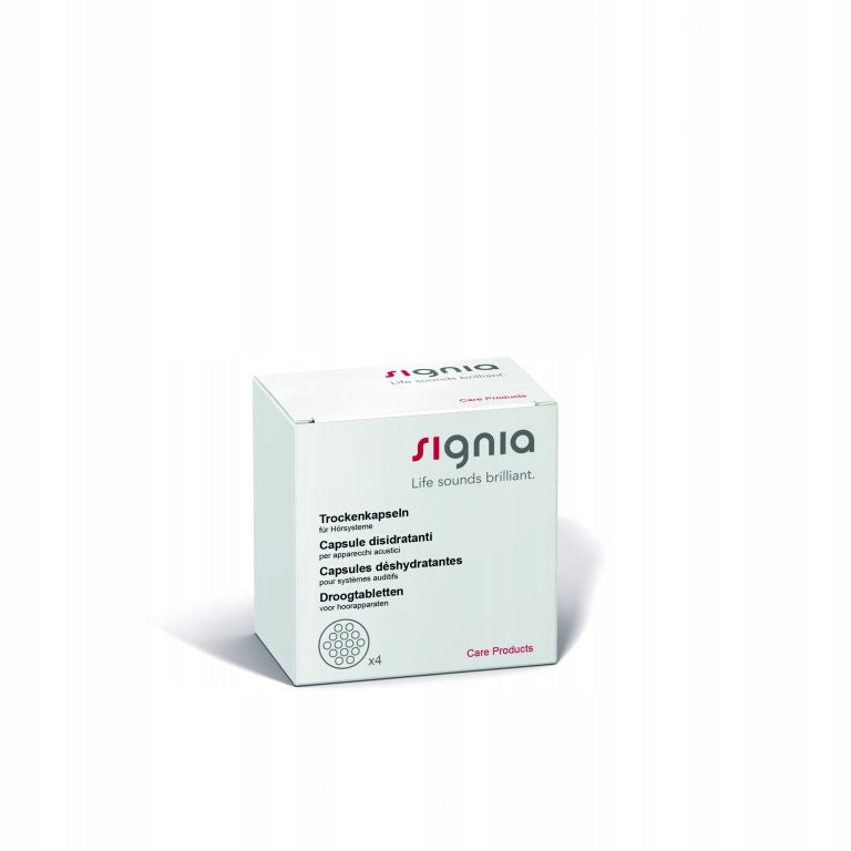 SIGNIA capsules for drying hearing aids 4pcs.