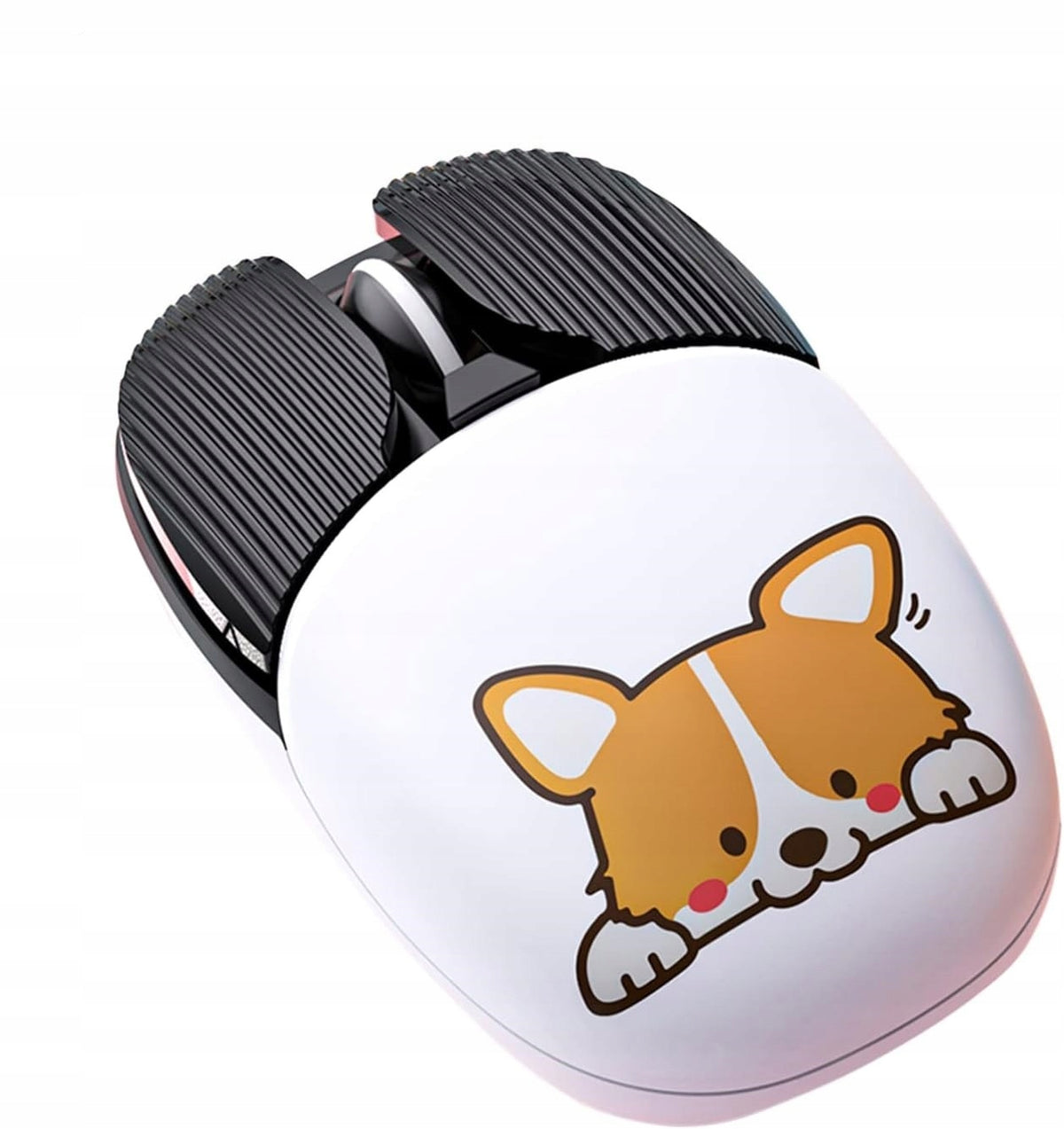 SILENT MOUSE WIRELESS DOG CORGI 3 PATTERNS