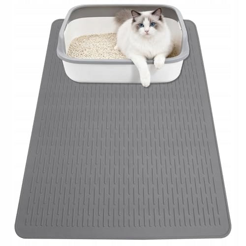 SILICONE MAT FOR CAT LITTER BOX 70 X 50 CM WATERPROOF Packaging status original