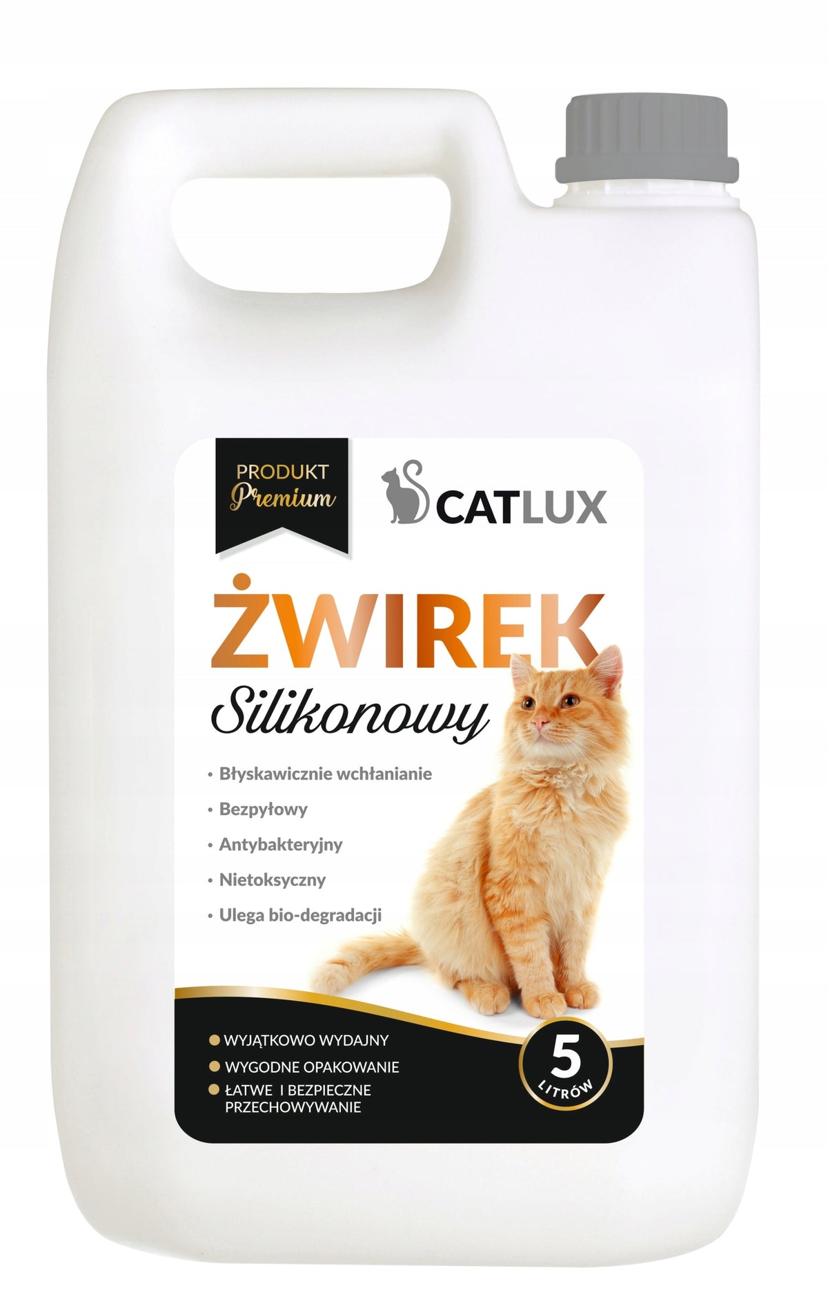 SILICONE litter box convenient 5L pack