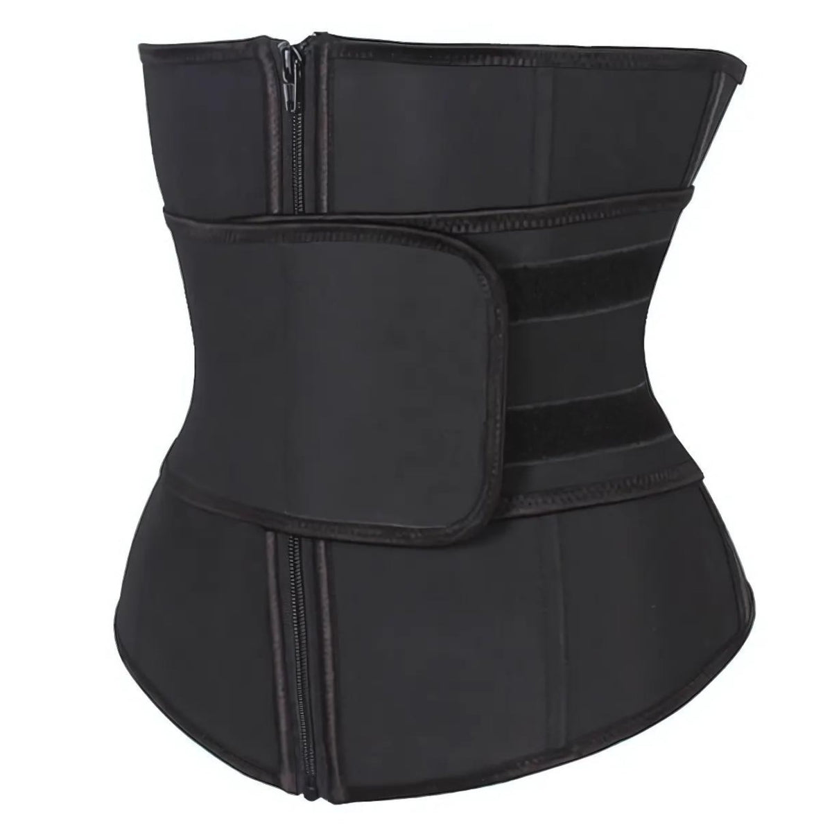 SLIMMING BELT FITNESS WAIST CORSET SHAPING BLACK M Color black