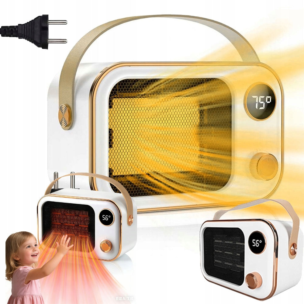SMALL CONTACT HEATER FOR BEDROOM ROOM QUIET HEATER DESK