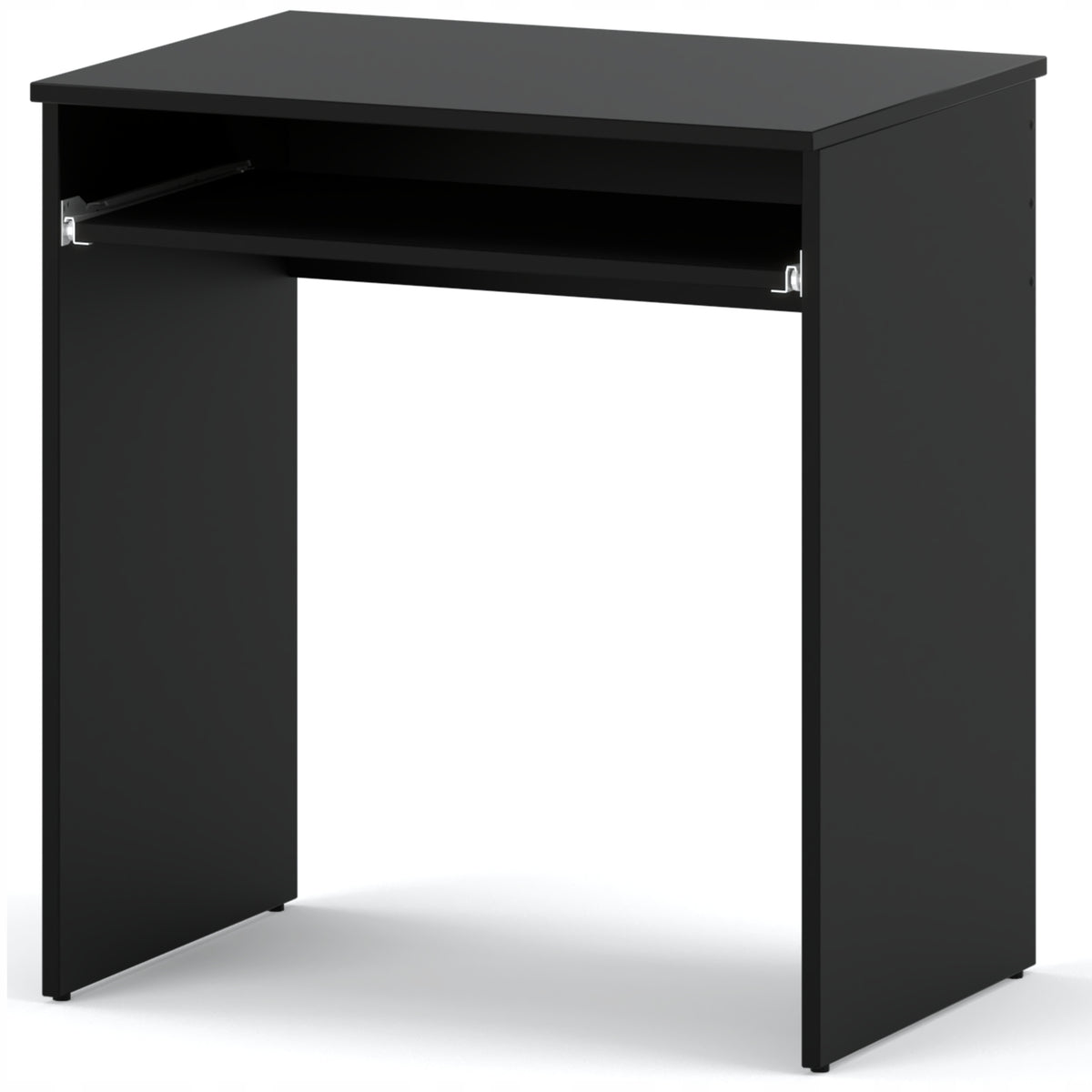 SMALL DESK BLACK SCHOOL 68CM WITH SHELF FOR GAMING COMPUTER KEYBOARDS