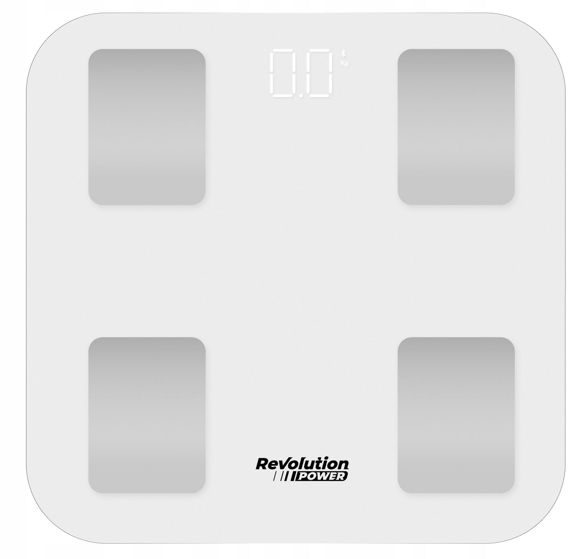 SMART ANALYTICAL BATHROOM SCALE - APPLICATION in Polish WHITE SLIM Packaging status original