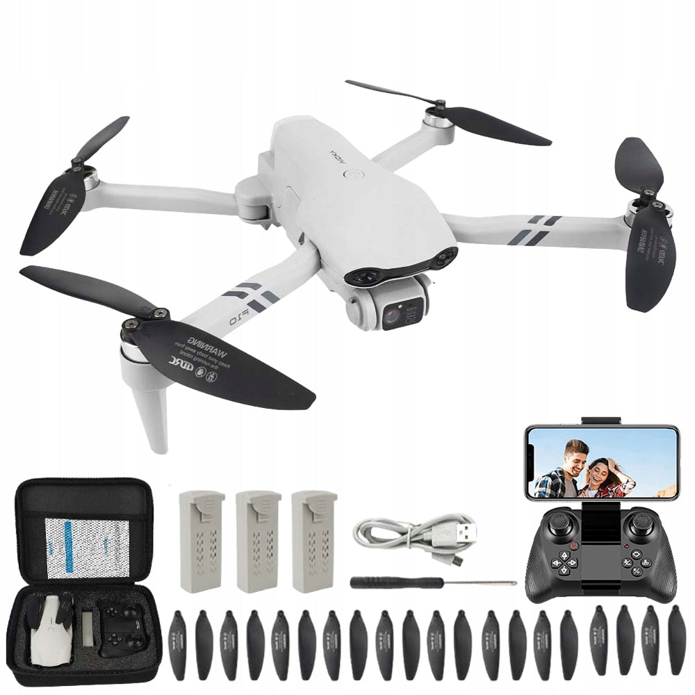 SMART DRONE REMOTE CONTROLLED CAMERA RC QUADCOPTER 3 AKU