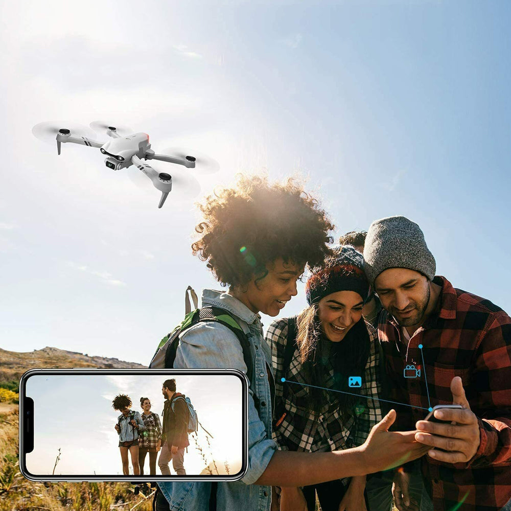 SMART DRONE REMOTE CONTROLLEDWITH HD CAMERA 480P 3 BATTERY Model warkot