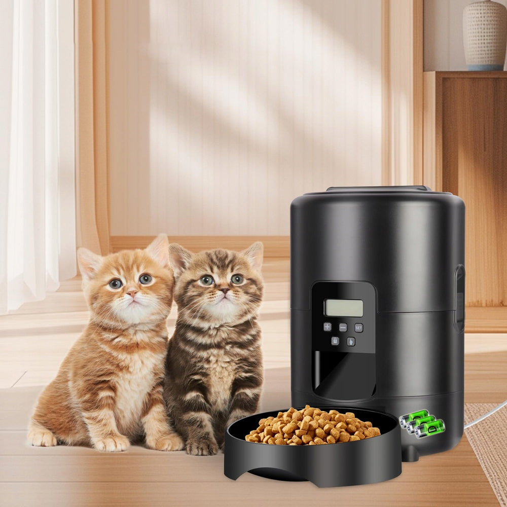 SMART FEEDER AUTOMATIC USB FOOD FOR CAT AND DOG DISPENSER 2L DIGITAL