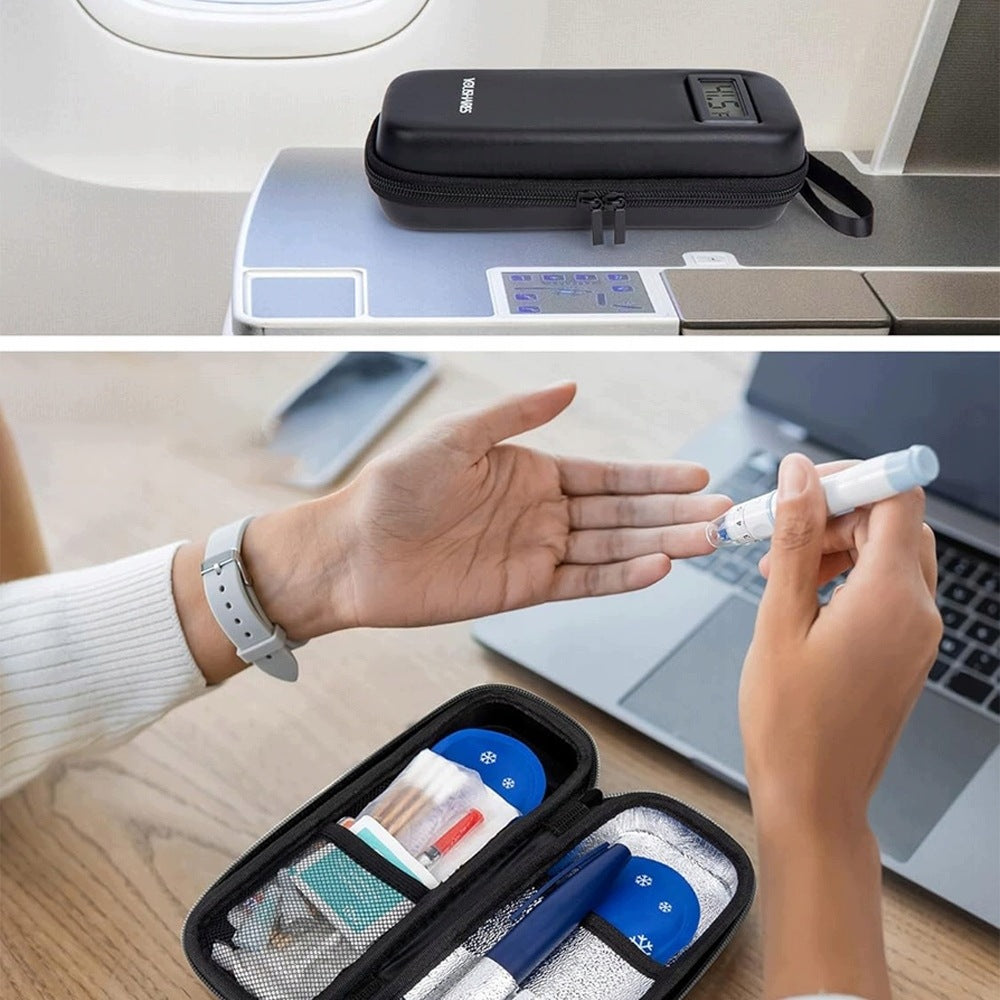 SMART THERMAL CASE WITH INTERNAL TEMPERATURE MEASUREMENT COMFORTABLE Packaging status original