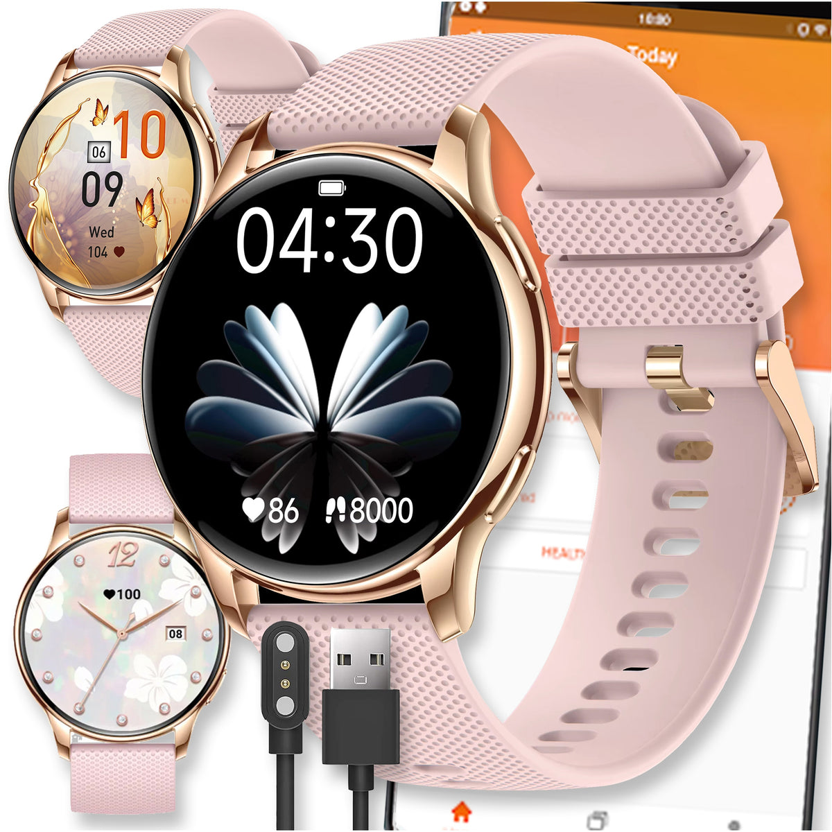 SMARTBAND BAND BAND SMARTWATCH WATCH AMOLED SP02 SMART WOMEN SPORT