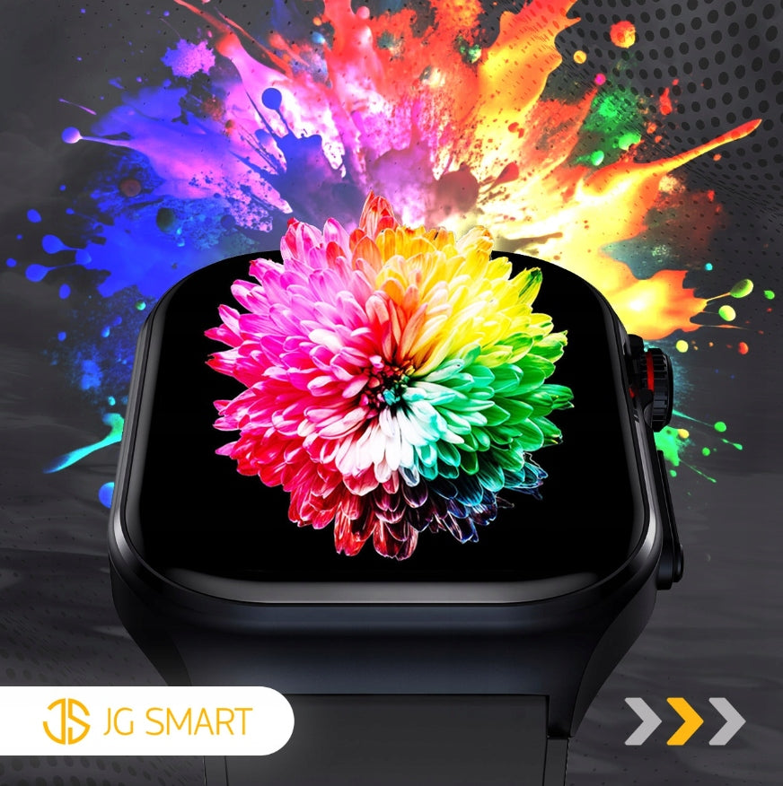 SMARTWATCH FOR SENIOR MEN'S WATCH PRESSURE MEASUREMENT NOTIFICATION MENU PL Packaging status original