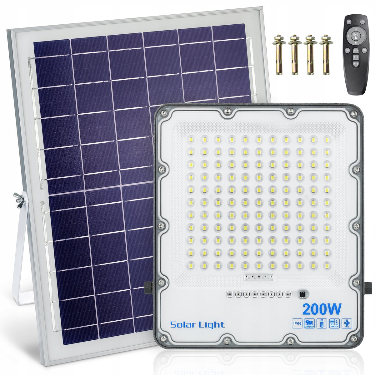 SOLAR FLOODLIGHT LED 200W HALOGEN LAMP IP66