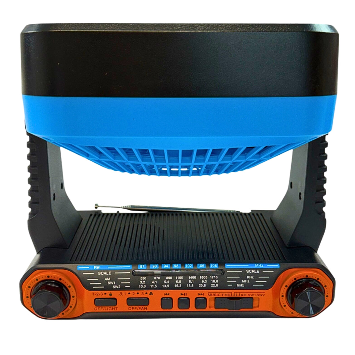 SOLAR RADIO WINDMILL WITH FLASHLIGHT BLUETOOTH POWERBANK TOURIST RADIO 2in1 Packaging status original