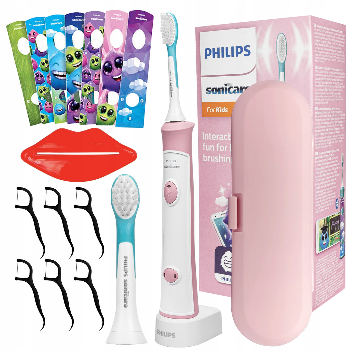 SONIC TOOTHBRUSH FOR CHILDREN PHILIPS SONICARE KIDS + CASE