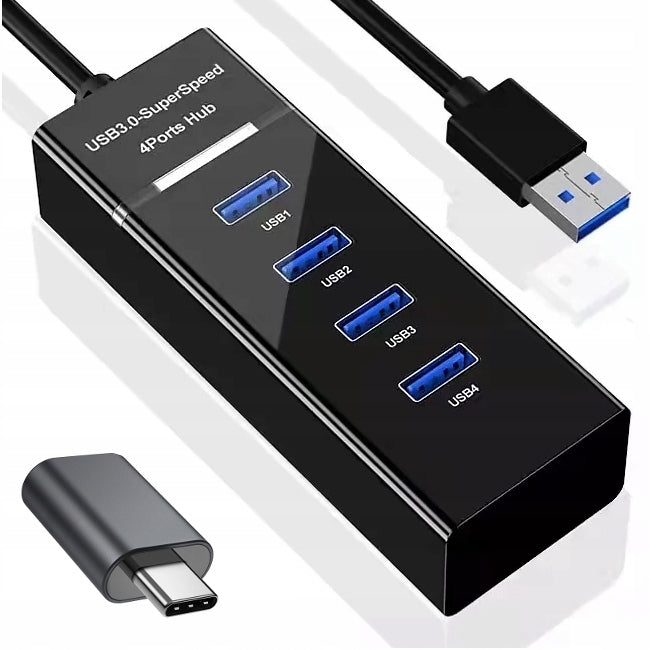 SPLITTER PORT SPLITTER HUB 4x USB 3.0
