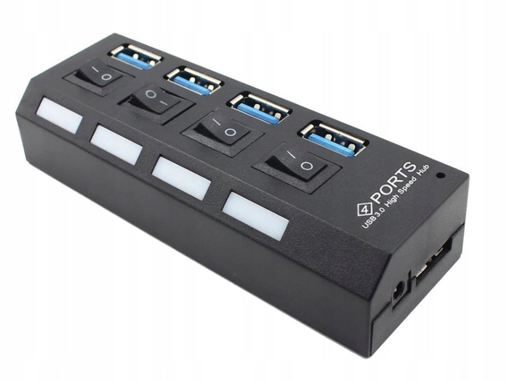 SPLITTER PORT SPLITTER USB HUB 4 x USB 3.0