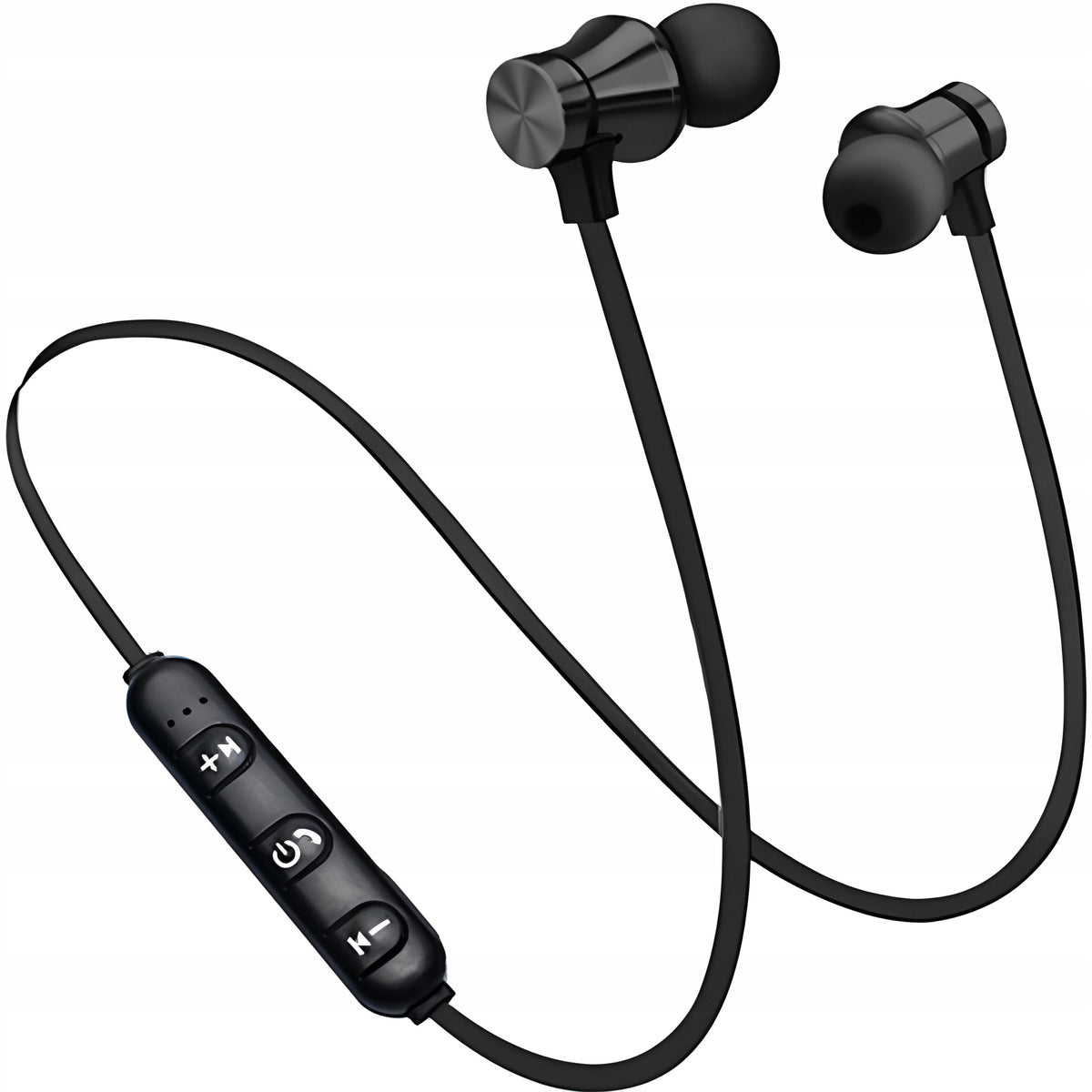 SPORTS HEADPHONES WIRELESS BLUETOOTH EARBUDS BLACK POWERFUL BATTERY Manufacturer code 5904094224012