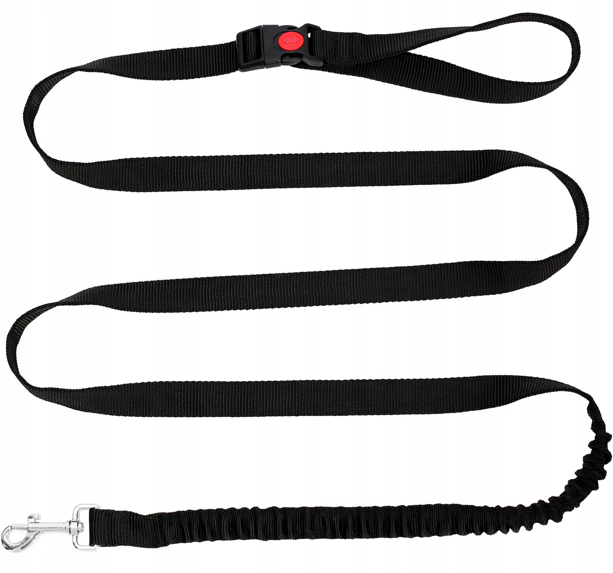 SPORTS LEASH FOR RUNNING WITH TREKKING DOG WITH SHOCK ABSORBER ADJUSTABLE 3m Brand no brand