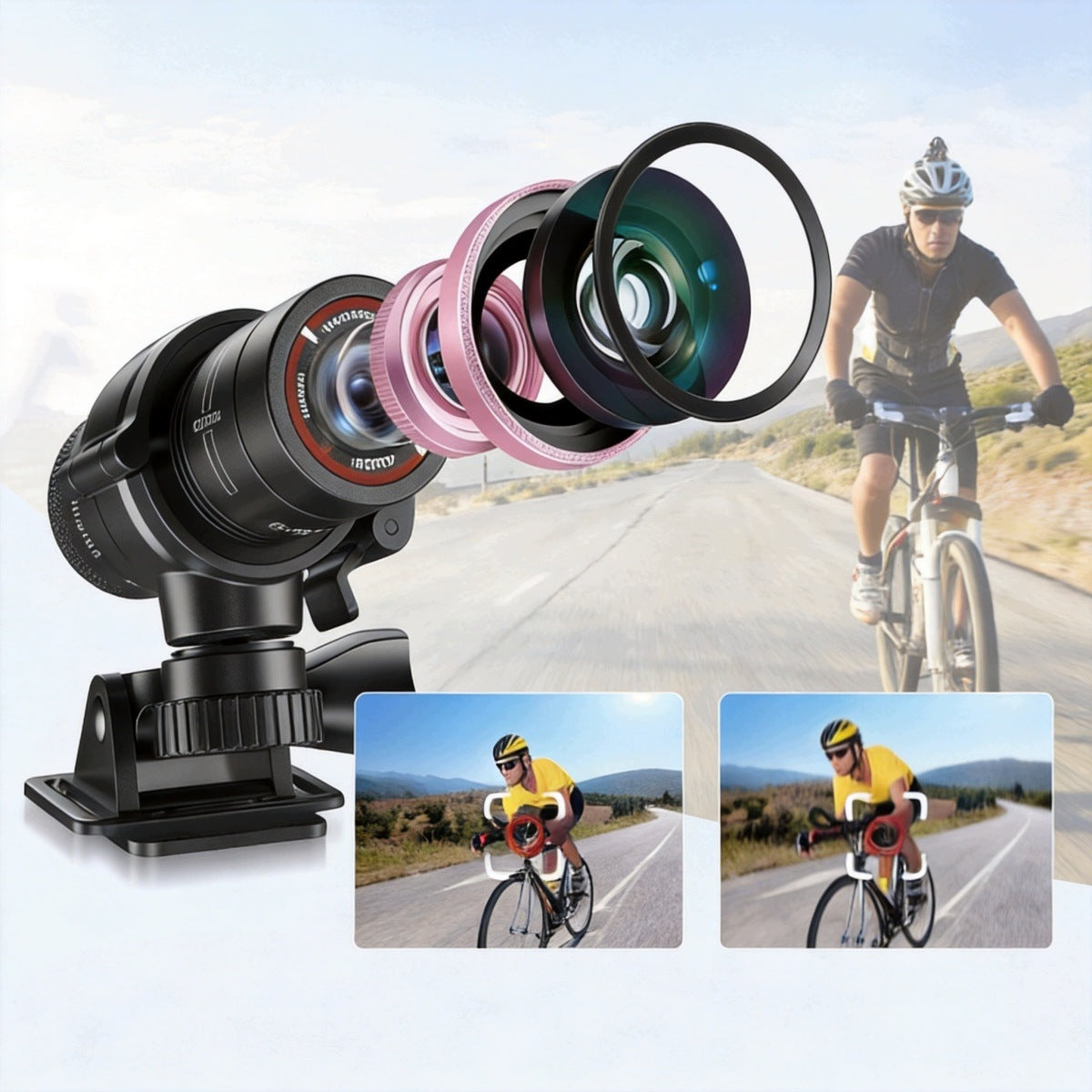 SPORTS VIDEO CAMERA 1080P HD COMPACT MINI CAMERA FOR PHOTO VLOGS Brand no brand