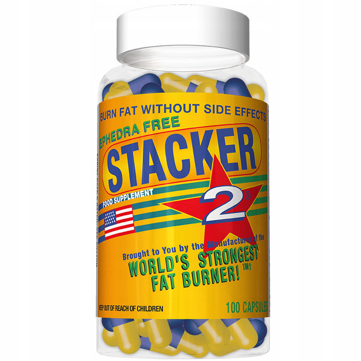 STACKER Stacker 2 100 capsules - Fat Burning Energy