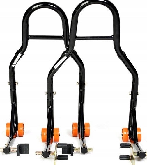 STAND MOTORCYCLE LIFT REAR+FRONT COMBO L SET SWING ARM