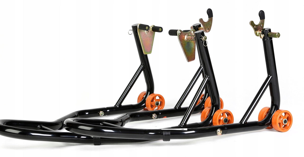 STAND MOTORCYCLE LIFT REAR+FRONT COMBO V SET