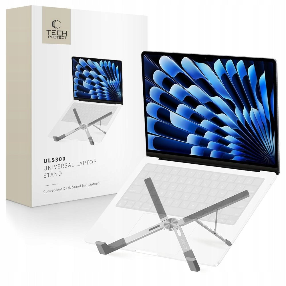 STAND TECH-PROTECT ULS300 UNIVERSAL LAPTOP STAND SILVER