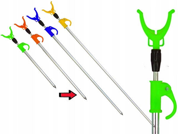 STAND TELESCOPE FOR FISHING RODS, MESH, SIGNAL 60-100cm