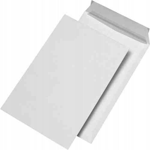 STATIONERY SIMPLE WHITE ENVELOPES C4 PAPER LARGE SET OF 50 PCS.