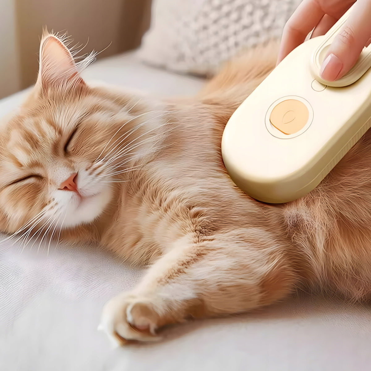 STEAM BRUSH FOR CAT AND DOG ANIMALS ELECTRIC FOR HAIR CARE Manufacturer code FA080