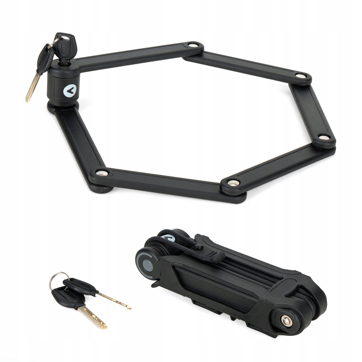 STEEL FOLDING BICYCLE CLASP SECURITY ATTABO FOR KEY F.84 cm