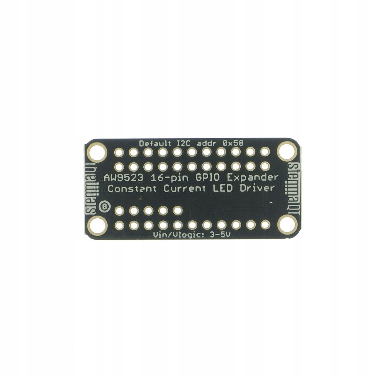 STEMMA QT AW9523 GPIO Expander and LED Driver Batteries included no