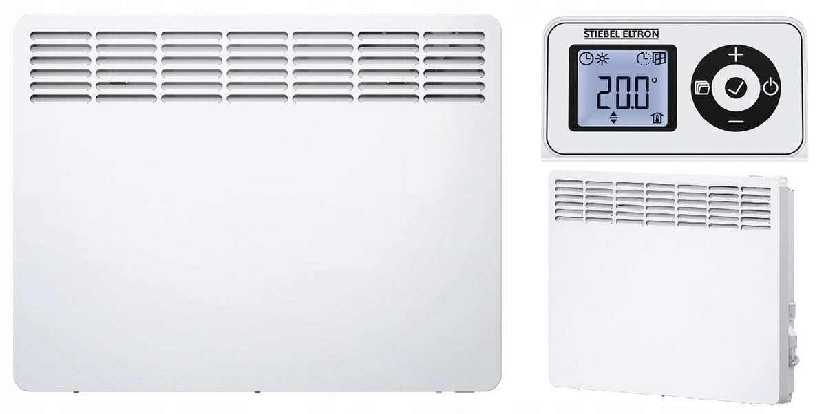 STIEBEL CWM 2000 ELECTRIC HEATER 2 KW WALL CONVECTOR 2000W WITH LCD