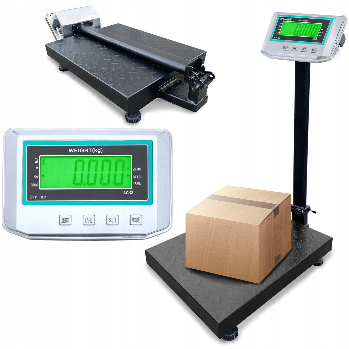 STORAGE SCALE UP TO 300kg 45X60CM ELECTRONIC PLATFORM SHOP