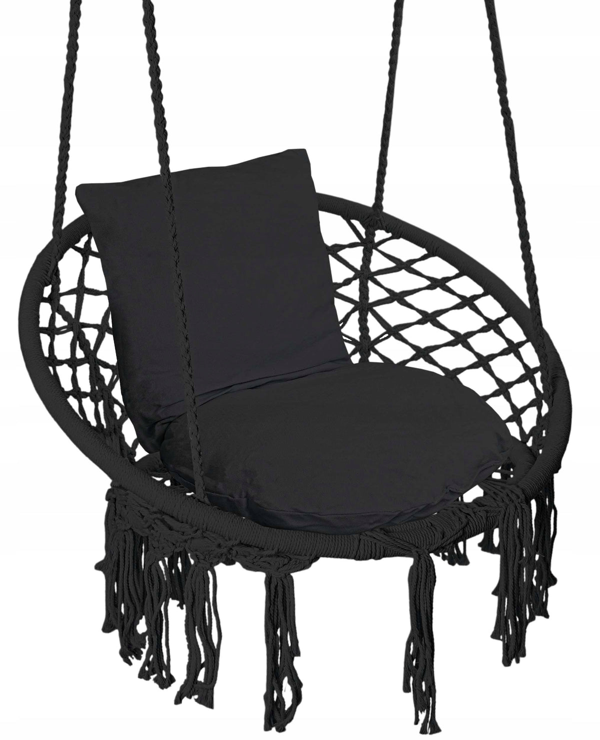 STORK HANGING CHAIR GARDEN SWING NEST WITH CUSHION FOR GARDEN HOME