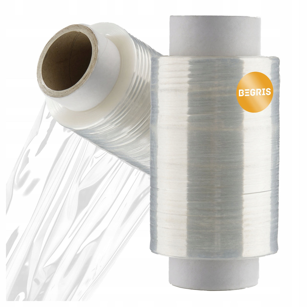 STRETCH FILM 10CM STRETCH TRANSPARENT ROLL COLORLESS TRANSPARENT MINI