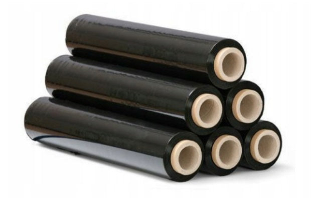 STRETCH FILM BLACK 3 kg STRONG ROLL STRETCH