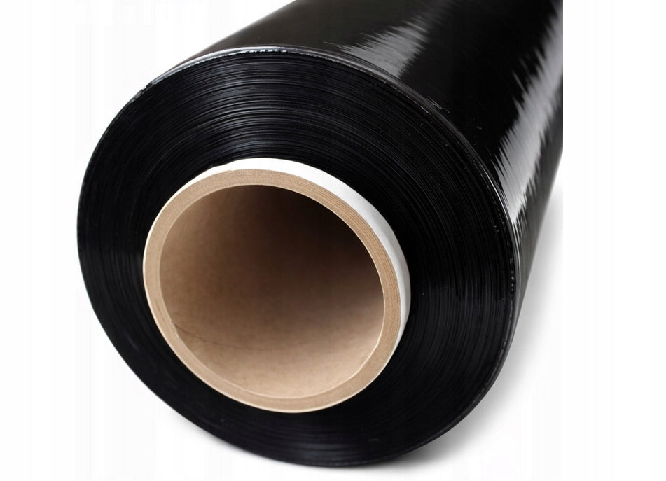 STRETCH FILM STRECZ - 0,85kg NET - BLACK STRONG OPAQUE FOR PACKAGING Manufacturer code STCZ1.20