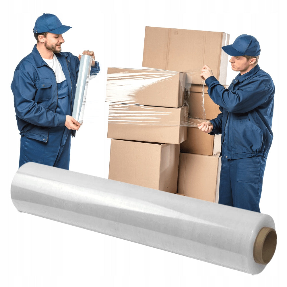 STRETCH FILM STRECZ 500mm 50cm 2,5kg TRANSPARENT