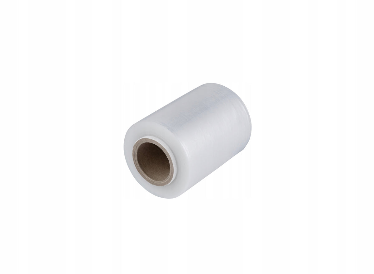 STRETCH FILM TRANSPARENT MINIRAP 10CM 23µM SOLID FOR WRAPPING PACKAGES Packaging status original