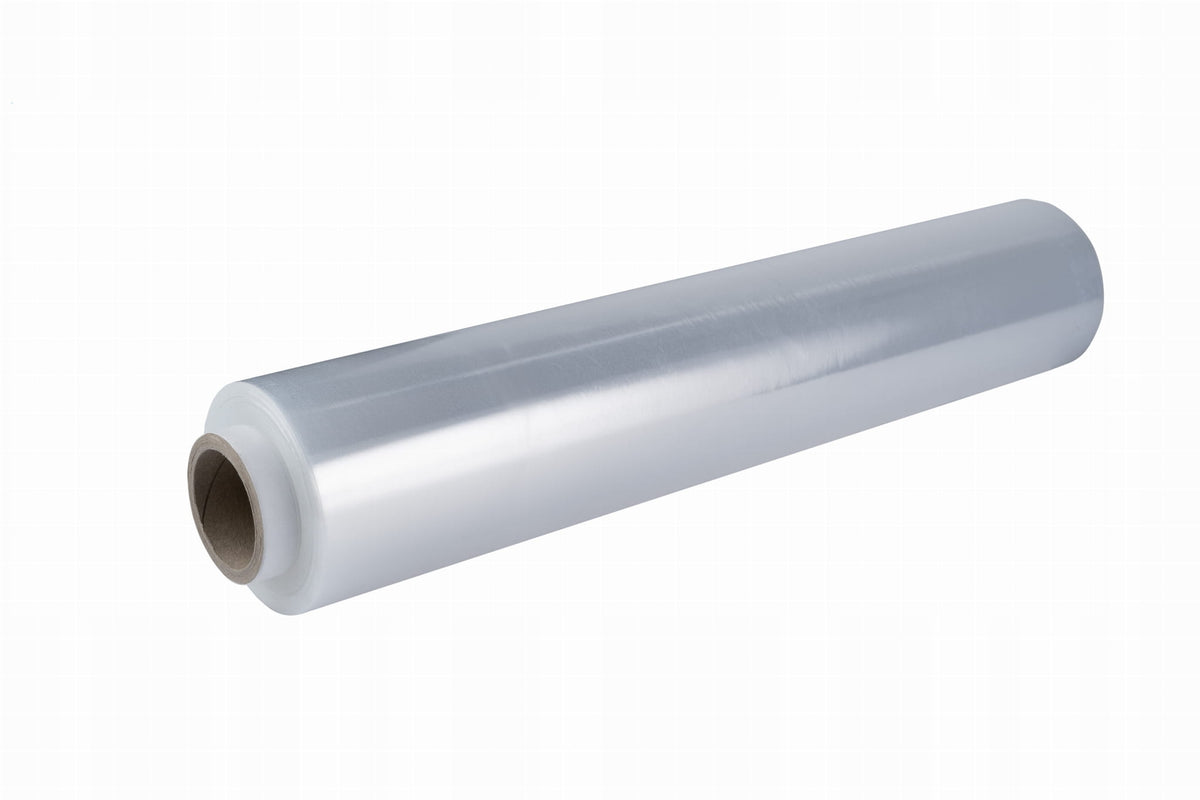 STRETCH FILM TRANSPARENTA 50CM 23 µM FOR WRAPPING AND SECURING PACKAGES