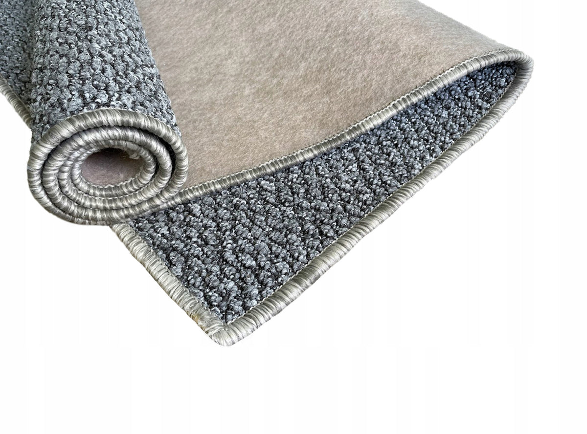 STRING CARPET GREY ASH BOHO 200x300 SCANDINAVIAN DURABLE