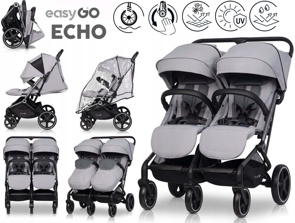 STROLLER FOR TWINS AND CHILDREN YEAR AFTER YEAR ECHO CASING ACCESSORIES