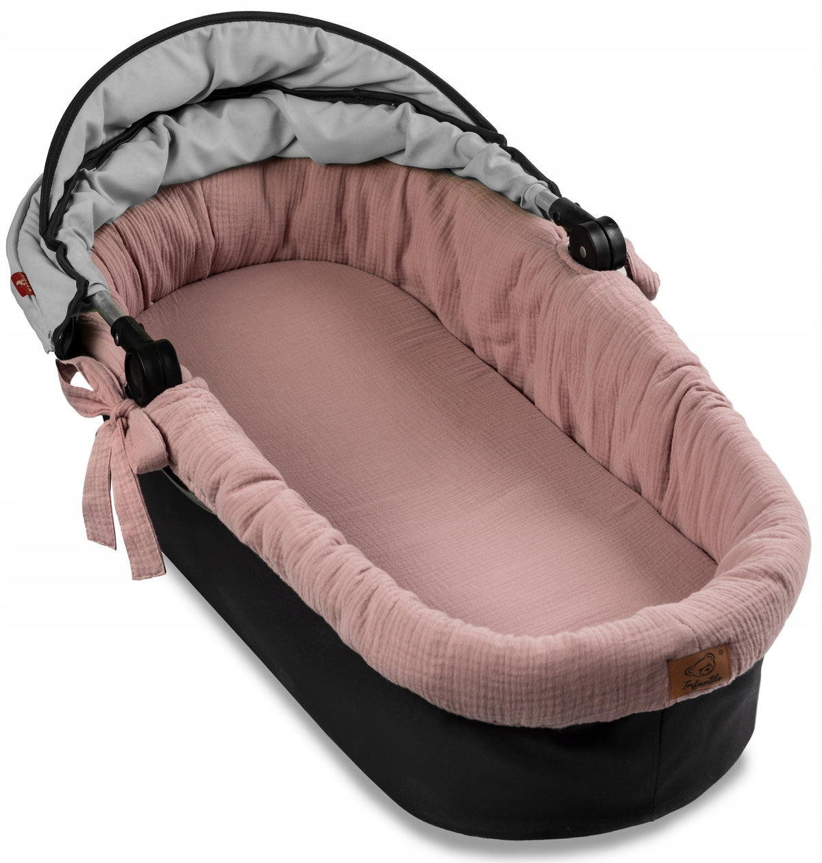STROLLER GONDOLA PROTECTOR SMOOTH + FOAM MATTRESS INFANTILO MUSLIN