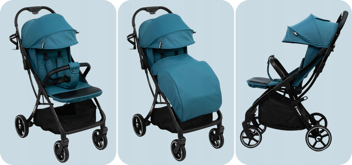 STROLLER UP TO 22KG ACCESSORIES HANDHELD STROLLER Fjällräv BLUE Packaging status original
