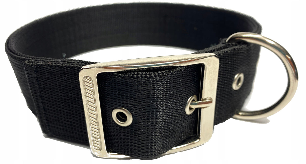 STRONG DOG COLLAR DOUBLE STITCHED 40-50 CM/40MM