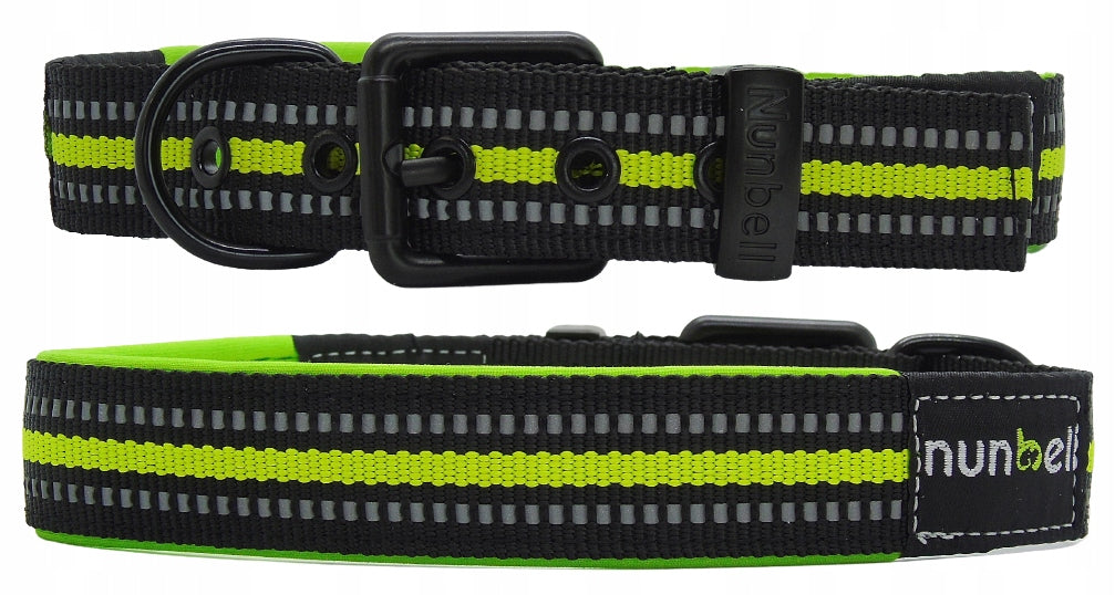STRONG Dog Collar with REFLECTIVE Comfort Roz. S 20-26cm Packaging status original