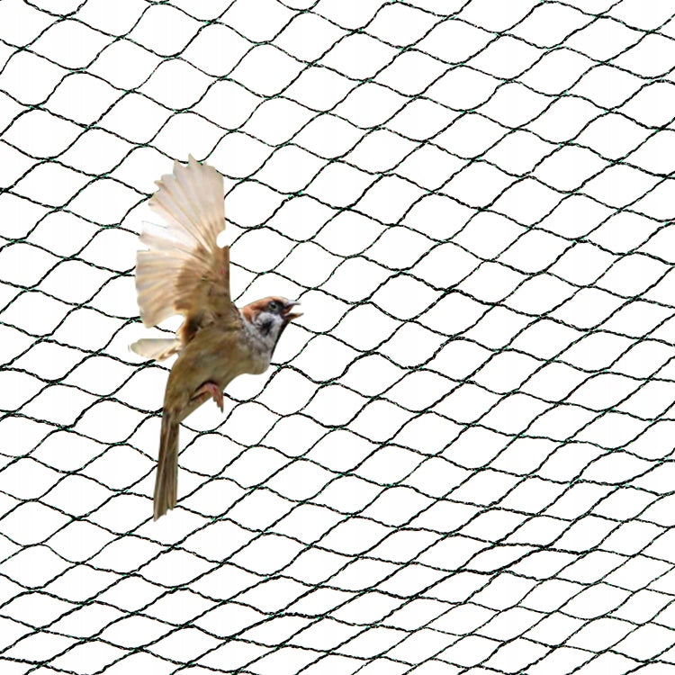 STRONG NET against BIRDS for BALCONY for Aviary Trees 7,5 x 7,5 m