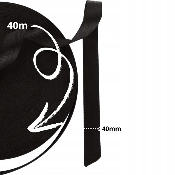 STRONG TAPE FOR FIXING PLANT TREE BINDING 40mm/40m. Packaging status original