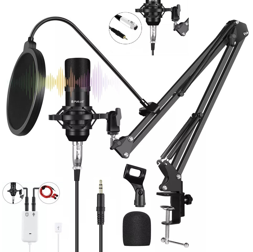 STUDIO MICROPHONE USB PULUZ CONDENSER GAMING