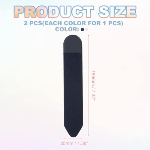 STYLUS HOLDER SELF-ADHESIVE ELASTIC MINIMALIST FABRIC 2 PCS.